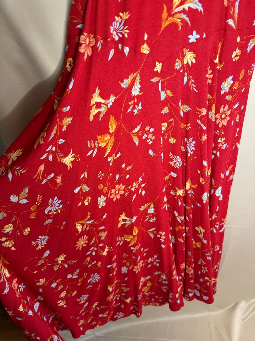 Reformation Naira Floral Maxi Dress with Puff Sleeves (Never Worn) - Picture 5 of 5